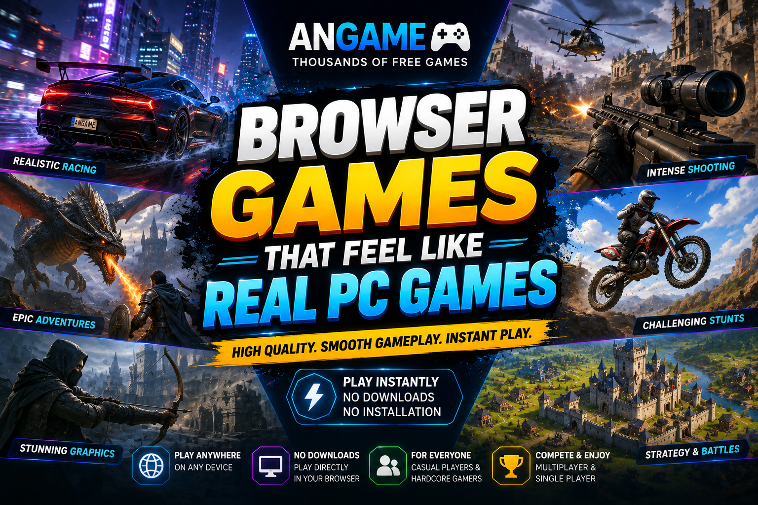 Browser Games That Feel Like Real PC Games 🎮🔥